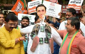 Panaji: BJP members and leaders stage a protest against Pakistan's Foreign  Minister Bilawal Bhutto Zardari #Gallery - Social News XYZ