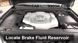2008 lexus gx470 change vehicle Add Brake Fluid 2003 2009 Lexus Gx470 2003 Lexus Gx470 4 7l V8