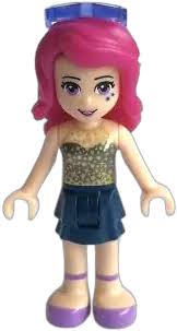 LEGO Friends Liza White Riding Pants • Minifig frnd134