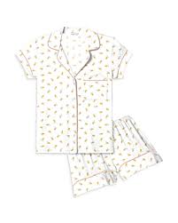 Eberjey Printed Shorts Pajama Set In Pineapple Bellini Modesens