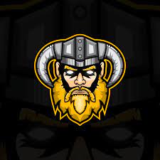 Esports Team Viking Logo Viking Logo Cartoon Art Logo Design