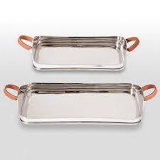 We did not find results for: Rectangle Silver Tray With Leather Handles