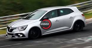 2018 Renault Megane Rs Wants To Be The New Fwd Ring King Carscoops Renault Megane Renault Fwd