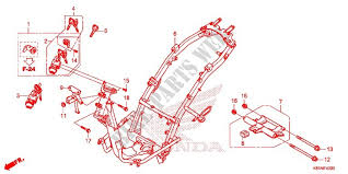 Frame For Honda Beat 110 2016 Honda Motorcycles Atvs Genuine Spare Parts Catalog