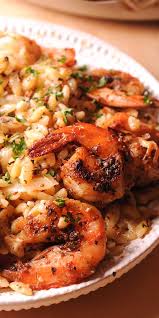 Chocolate syrup ice cream or mountain dew would have made a better sauce. Shrimp Orzo In Creamy Wine Sauce Shrimp Orzo Pasta Dishes Seafood Dinner