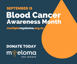 The step up for blue campaign empowers men to take control of their health — and encourages their loved ones to support them. Blood Cancer Awareness Month Multiple Myeloma