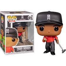 Tiger Woods Tiger Woods With Red Shirt Funko Pop Vinyl Figure Popcultcha