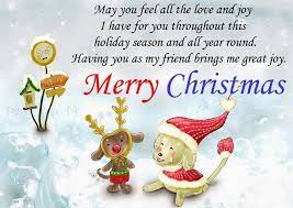 🙂 for some, the best. 150 Merry Christmas Wishes For Friends Merry Christmas My Friend