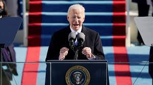 Celebrated his convincing victory and promised to seek to unify. Full Transcript Of Joe Biden S Inauguration Speech Bbc News