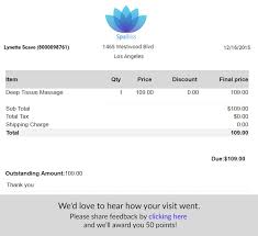 Image Result For Sample Hair Salon Receipt Footer Deep Tissue Massage Hair Salon Deep Tissue