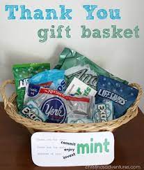 Thank You Gift Basket Christina Maria Blog Thank You Gift Baskets Thank You Gifts Teacher Gift Baskets
