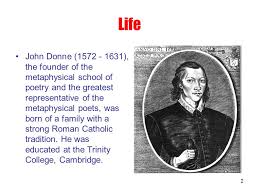 John Donne Ppt Video Online Download