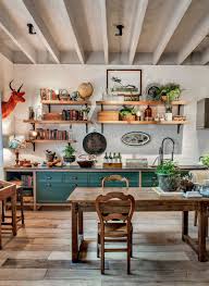 Une Cuisine De Famille Conviviale Cuisine Vintage Cuisines Design Decoration De Cuisine