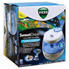 Baby has a cold or allergies. Vicks Sweet Dreams Cool Mist Humidifier Bed Bath Beyond