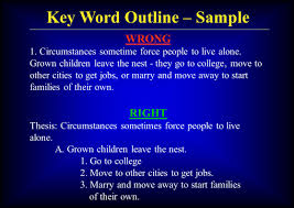 Only three words per sentence are allowed, although numbers and symbols are free (they don't count as one of the three key words). Introduction To Persuasive Speaking Part 8 Key Word Outline John E Clayton Nanjung University Spring Ppt Download