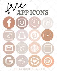 Free Aesthetic Iphone App Icons Guitar Lace Iphone App Design App Icon Ios App Icon