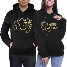 King and queen hoodies and sweatpants. King Queen Tracksuits For Couples Mothers Day Gift Hoodie Jogger Pants Pullover Hoodies Sweatpants Matching Outfits Sold Separately Clothing Sports Fitness Valresa Com