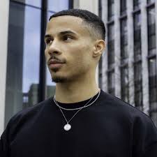 Men's 9ct White Gold St Christopher Pendant