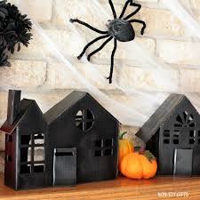 Cardboard Haunted House Luminaries To Make For Halloween Fun Halloween Decor Halloween Decorations For Kids Diy Halloween Decorations