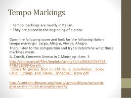The italian musical command allegretto is an indication to play somewhat quickly. Tempo And Dynamics