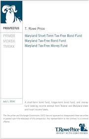 Prmdx Mdxbx Tmdxx T Rowe Price Maryland Short Term Tax