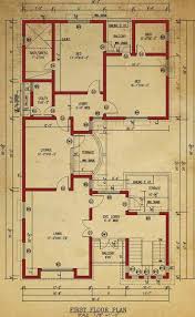 House Floor Plan 1 Kanal House Basement House Plans House Plans One Story House Floor Plans