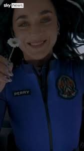 Katy Perry floats in space as part of star-studded all-female Blue Origin  mission