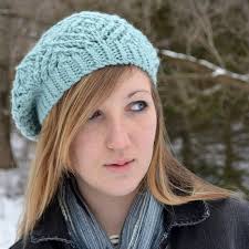 Bulky Slouch Hat Knitting PATTERN PDF: Frostbitten Beret