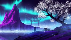 Maybe you would like to learn more about one of these? 346077 Biker Guy Silhouette Night Scenery Landscape Digital Art 4k Wallpaper Mocah Hd Wallpapers