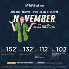 You may find an airport to fly into that's cheaper, faster, or easier than kuching. Maswings November Deals 2018 Free Seats Promotion