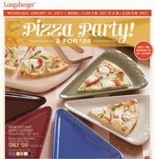 Longaberger Pizza Plates 2 24 Delish Recipes Perfect Pizza Gourmet