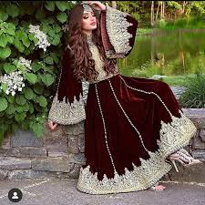 Maybe you would like to learn more about one of these? Afghan Traditional Velvet Dress With Full Hand Made Embroidery Etsy In 2021 Afghan Wedding Dress Afghani Clothes Afghan Dresses