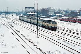 218 381 Landau Pfalz 29 11 1985 Eisenbahn Eisenbahn Modellbau Bundesbahn