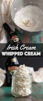 How To Make Irish Cream Whipped Cream Wild Wild Whisk