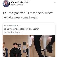 But He S Been Wearing Sneakers Like That Since Late Last Year Lol Kpop Memes Bts Bts Memes Bts Memes Hilarious