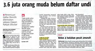 Dimanipulasi oleh rejim parti pemerintah untuk menjamin kemenangannya. Facebook