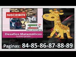 Todos los materiales recortables vienen al final del libro de texto. Matematicas Quinto Grado Paginas 84 85 86 87 88 89 Desafios Matematicos Quinto Grado Matematicas 5 Youtube