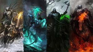 The four horsemen appear in the last book of the new testament of the christian bible.1 they are usually known as conquest, war, famine, and death. 66 Four Horsemen Of The Apocalypse Wallpaper On Wallpapersafari