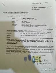 Dengan ini saya bermaksud untuk menyampaikan bahwa permasalahan yang saya laporkan kepada pihak kepolisian polda metro jaya melalui laporan polisi tersebut diselesaikan dengan cara kekeluargaan. Tidak Mau Melanjutkan Perkara Sampai Ke Pengadilan Ibu Lamria Manullang Cabut Laporan Pengaduan Ke Polresta Deli Serdang Job