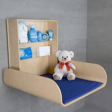 Kemmlit Toledo Wickeltisch Timkid Kawaform Klappbar Platzsparend Wandwickeltisch Inkl Blauer Wickelaufl Wickeltisch Einrichtungsideen Babyzimmer Einrichten