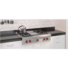 Check spelling or type a new query. Wolf 36 Built In Gas Cooktop With 4 Burners And Infrared Griddle Srt364g Lp Best Buy