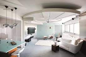 This Home Was Inspired By The Design Of A Spaceship And It Looks Great Home False Ceiling Bedroom False Ceiling Living Room Bedroom False Ceiling Design