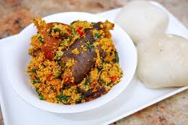 It is spicy, nutty with exotic african flavors! Egusi Soup With Fufu