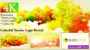 Top 20 best intro logo after effects templates free download 2021. Videohive Colorful Smoke Logo Reveal Free After Effects Templates After Effects Intro Template Shareae