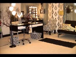 Alternative Acrylic Makeup Storage Filming Studio Vanity Girl Mirror Lighting Green Screen Youtube