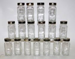 Explore a wide range of the best spice jar on aliexpress to besides good quality brands, you'll also find plenty of discounts when you shop for spice jar during. Vintage 1950s Lot Of 17 Crystal Food Product Spice Jars Set Square Glass Bottles 1977416202