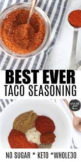 Keto Taco Seasoning Recipe Recipe Low Carb Taco Seasoning Keto Taco Seasoning Low Carb Tacos