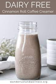 The coffee creamer is easy to make, and cinnamon is also shown to be good at helping blood sugar and help prevent insulin resistance. Dairy Free Cinnamon Roll Coffee Creamer Wanderlust And Wellness