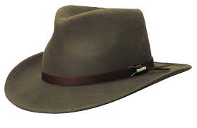 Chic Woolrich Menu0027s Crushable Water Repellent Felt Hat Outback Hat Woolrich Men Cowboy Hats