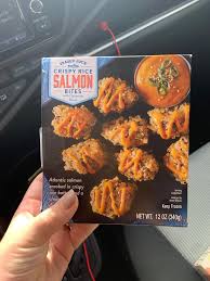 Trader Joe S Crispy Rice Salmon Bites Rice Crispy Grocery Shop Crispy
